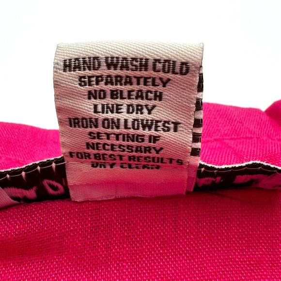 DAVID BROOKS Women's XL Bright Pink 100% Linen Button Down Long Sleeve Shirt - Picture 4 of 7